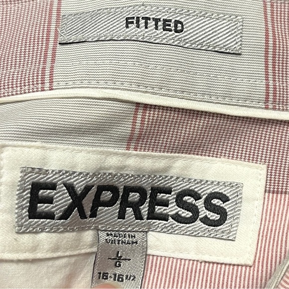 3 men shirts /$30- Express shirt size L - Picture 3 of 6